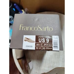 Franco Sarto Women's Jeena Ladies Slip-On Loafer Shoes Cocco - SIZE 9